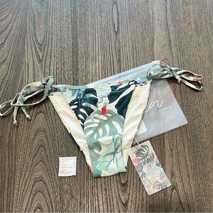 NWT Toluca Simone Midi Bikini Bottom Ambrosia Size S